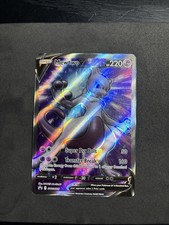 2022 Pokemon Go Promo Mewtwo V Full Art Black Star Holo SWSH229