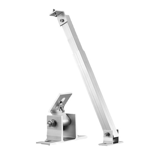 Short Brackets Hardware Adjustable Flat Roof Mounting Silver Solar Holder - Bild 12 von 12