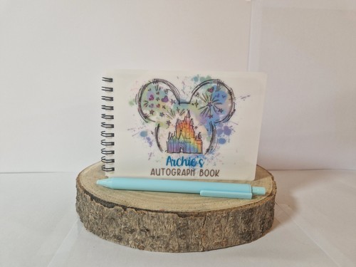 Disney Themed Autograph Book | A6 Size | Disneyland Paris | Disney Florida - Picture 9 of 39