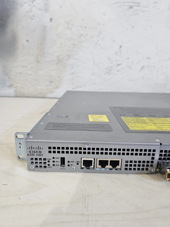 Cisco ASR 1001 Model: CISCO-ASR1000 Series Router UNTESTED UNIT POWERS ON - Image 2 of 4