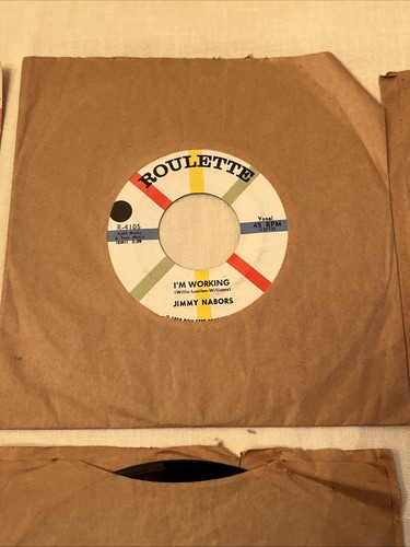 Lot 10 Rare Vintage 1950s Record 45's Singles Rock Roll Pop Berry Lewis Darin - Bild 8 von 24