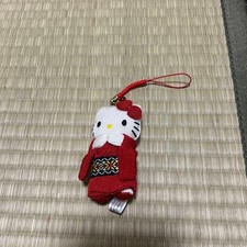 Rare Hello Kitty strap crepe kimono