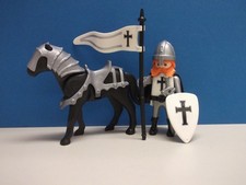 Playmobil Kreuzritter Templer Tempelritter Ritter Figur für Ritterburg Waffen
