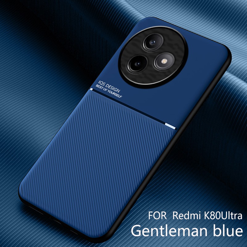 TINGYR Cover Compatibile con Xiaomi Redmi K80 PRO, Flip Custodia Carte di Credito da Funzione Stand, Anti-Slip Slot Portafoglio Flip Protettivo Dell'ente Completo Slim Fit Cover.(Blu