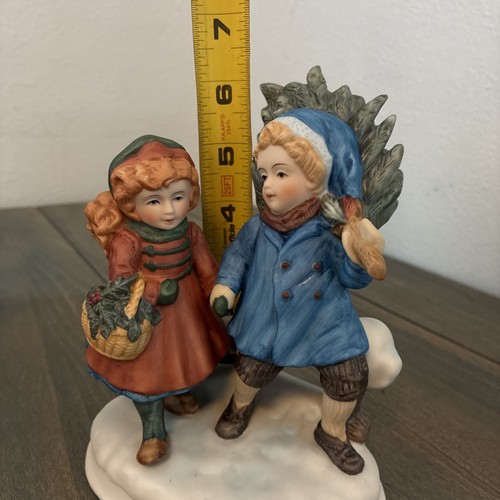 Rara Figurina Avon Christmas Memories Prima Edizione 1981 Vintage NOS con Scatola (ST) - Foto 9 di 9