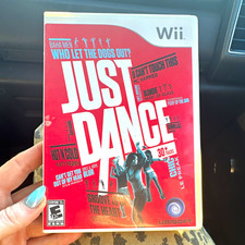 Ubisoft Just Dance (2009) Nintendo Wii E10+ Multiplayer - Case & Disc