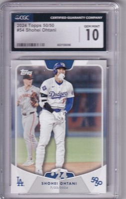 2024 Topps 50/50: Shohei Ohtani - Shohei Ohtani #52 for sale