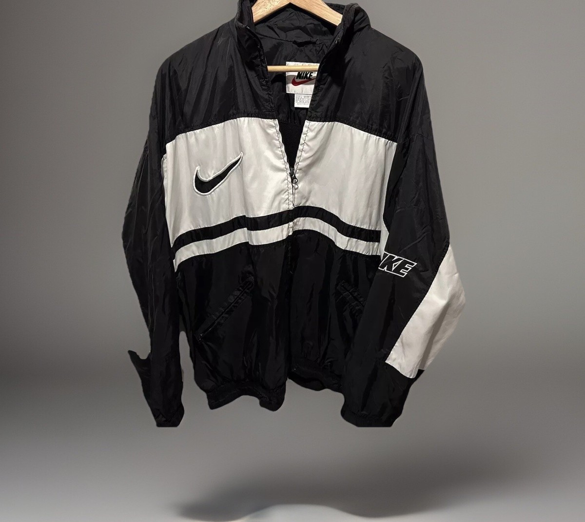 Nike Air Jacke Windbreaker Size L Retro Vintage Trainingsjacke