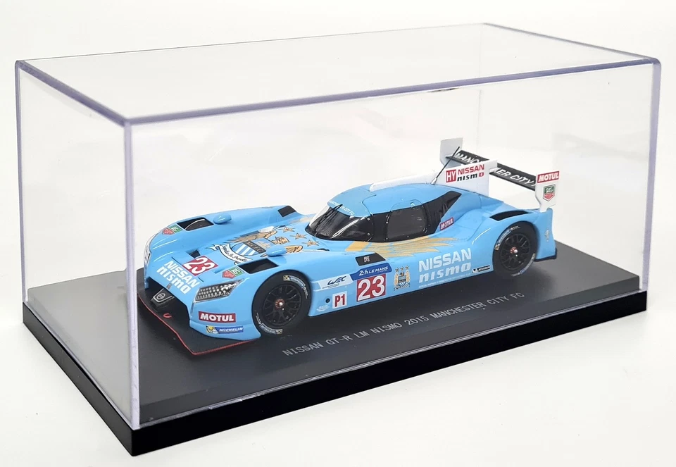 Coche modelo Ebbro 1/43 Nissan GT-R LM Nismo 2015 Manchester City Le Mans #23 Foto 3 de 4