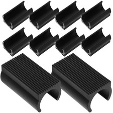 30 Pcs Chair Feet Cover Clamp Plastic Furniture Chair Leg Floor Protectors