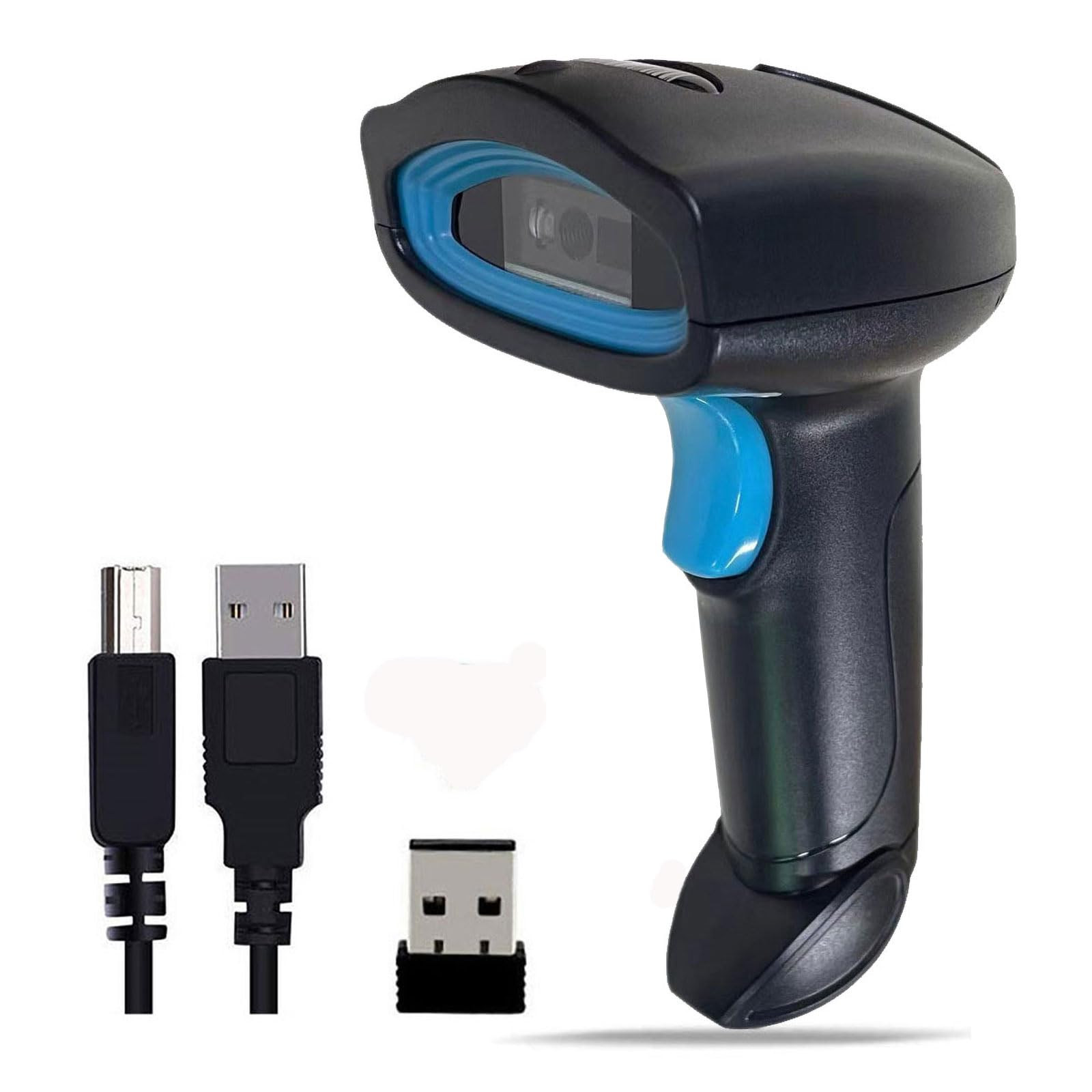 2D Barcode Scanner Wireless Handheld Wired 1D Bar Code