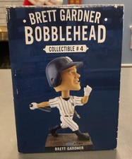 Brett Gardner Bobblehead Collectible #4 New York Yankees Friday August 31, 2018