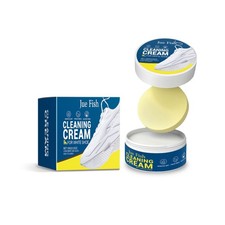 White Shoe Cleaning Cream, 100 g with Sponge