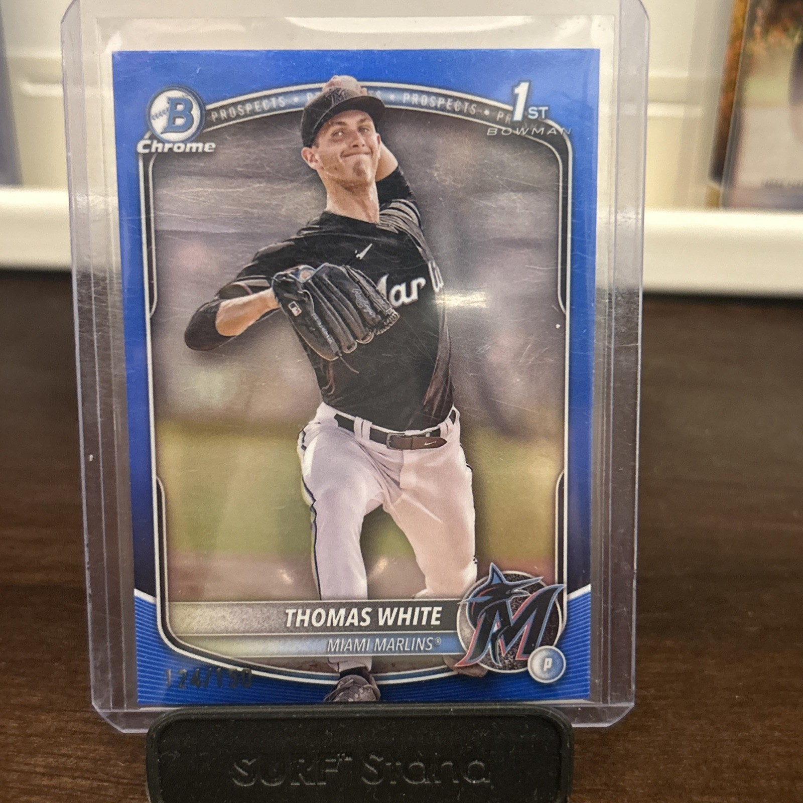 2025 Bowman - Chrome Prospects Thomas White #BCP-69 Blue Refractor /150 (RC)