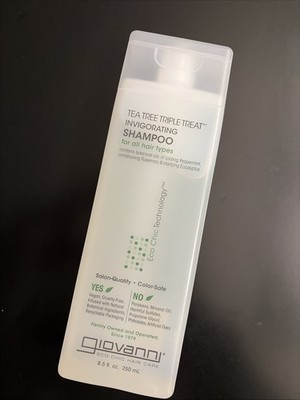 Giovanni Cosmetics, Inc Tea Tree Triple Treat Refreshing Shampoo (8.5 Fl Oz)