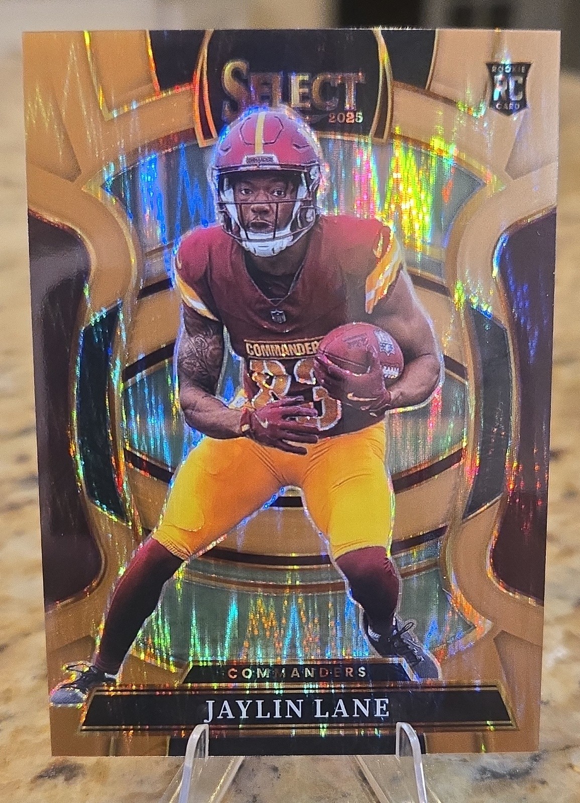 2025 Panini Select - Concourse Jaylin Lane #89 Copper Shock Prizm /899 (RC)