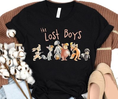 Disney The Lost Boys Shirt, Retro Peter Pan Neverland T-shirt, Size S-5XL