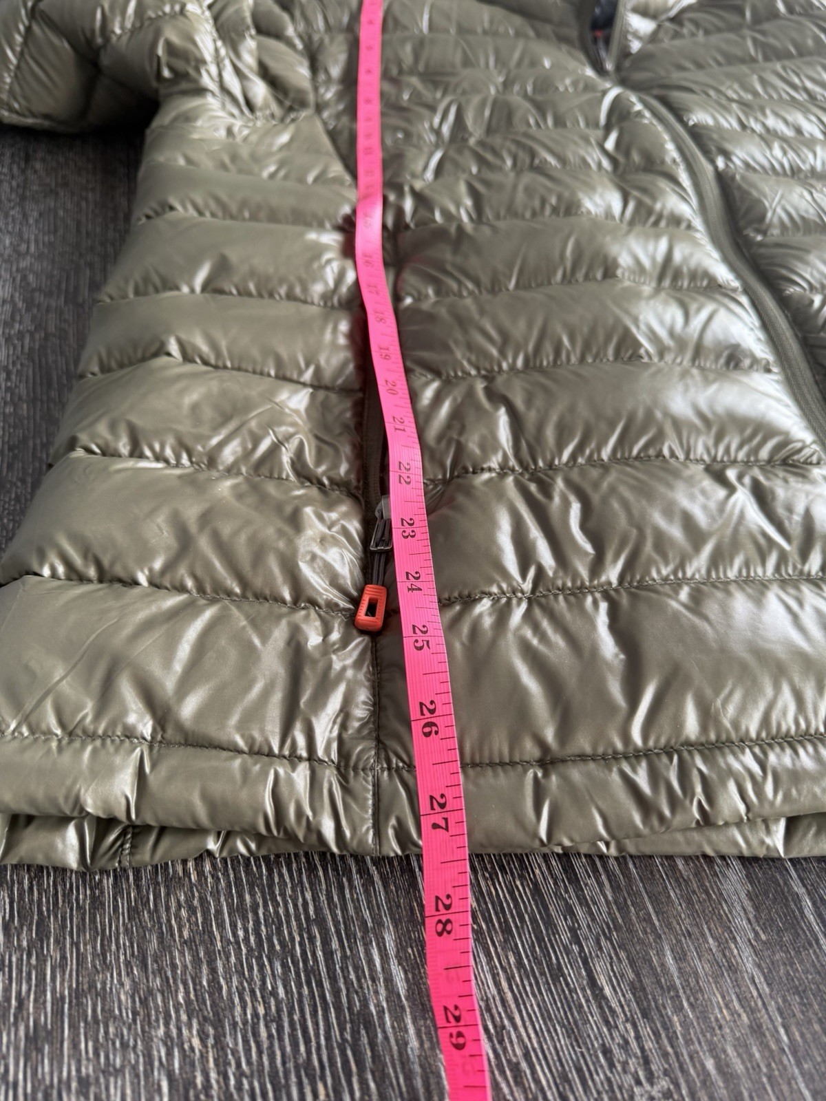 JackThreads Lightweight Puffer Jacket Olive Green… - image 4