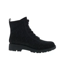 Eurosoft by Sofft Blaike ES0025501 Womens Black Canvas Casual Dress Boots