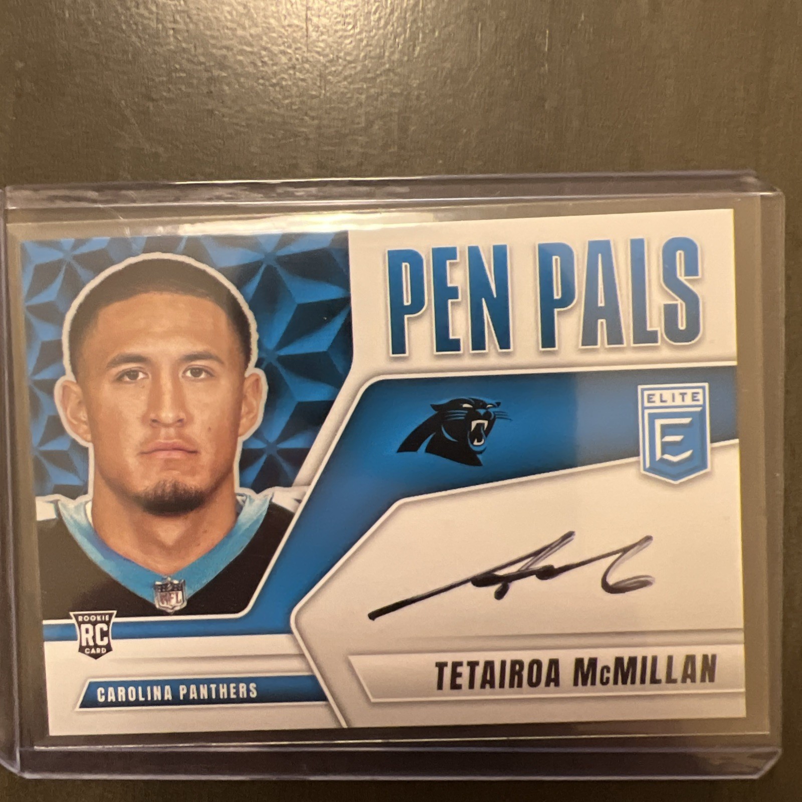2025 Panini Donruss Elite - Pen Pals Tetairoa McMillan Auto #PP-TET (AU, RC)