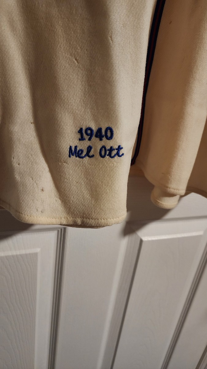 Authentic Mitchell & Ness 1940 NY Giants Mel Ott Jersey 56 XXXL