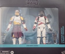 Star Wars 6  Black Series Ahsoka Series Captain Enoch & Night Trooper 2 Pack