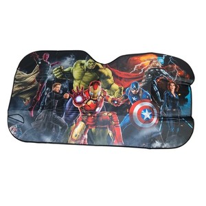 Avengers Car Sunshade Front Windshield Iron Man Capt America Hulk Thor 51 Inch