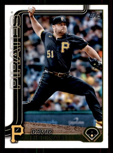 2025 Topps #381 David Bednar Pittsburgh Pirates