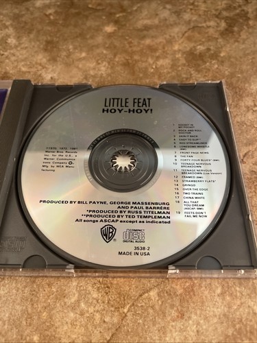 Little Feat - Hoy Hoy! (CD) - EXCELLENT - Imagen 4 de 5