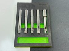 Matco Tools Sbx5r6sp 5pc 6 Point Dual Drive 6 Extra Deep Spark Plug Socket Set