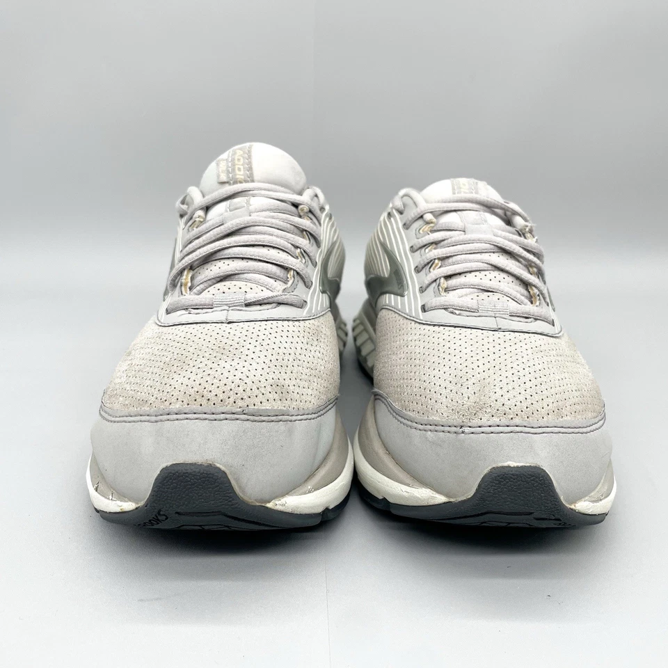 Brooks Womens 10 D Wide Addiction Walker Suede Gray Sneaker Shoes Comfort Walk - Image 2 of 4