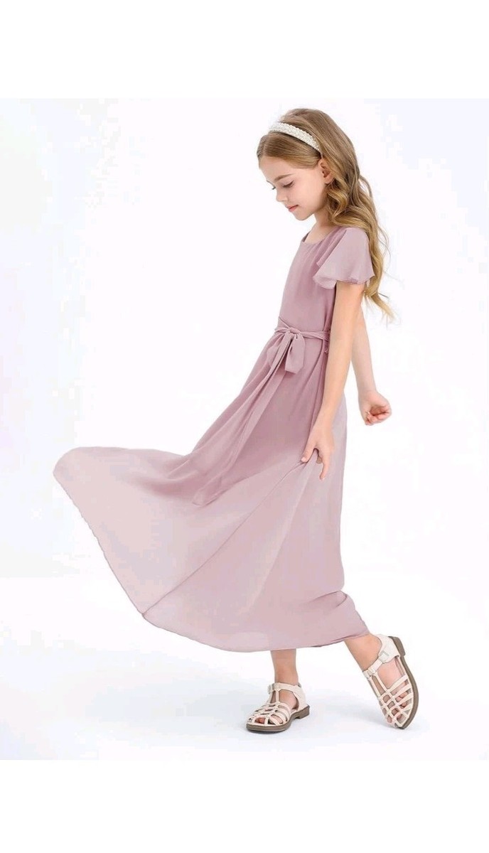 ebay junior bridesmaid dresses Silver Junior Bridesmaid Dresses,Tulle Junior Bridesmaid Dress,JB00056