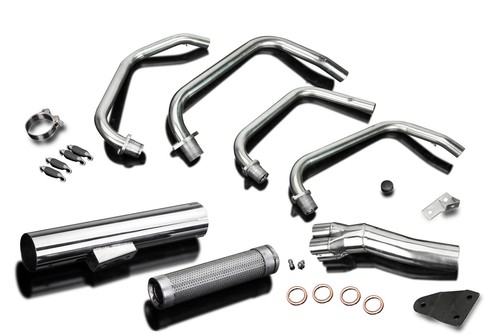 KAWASAKI Z650 B-C 1976-80 VOLL 4-1 EDELSTAHL AUSPUFF CLASSIC GERADE SCHALLDÄMPFER - Bild 4 von 5