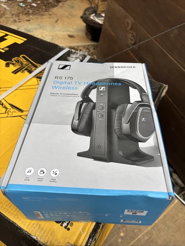 Sennheiser Consumer Audio RS 175 RF Wireless Headphone System, Black -sealed 