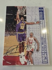 1994 Upper Deck Karl Malone Silver Signature 397 Hall Of Fame