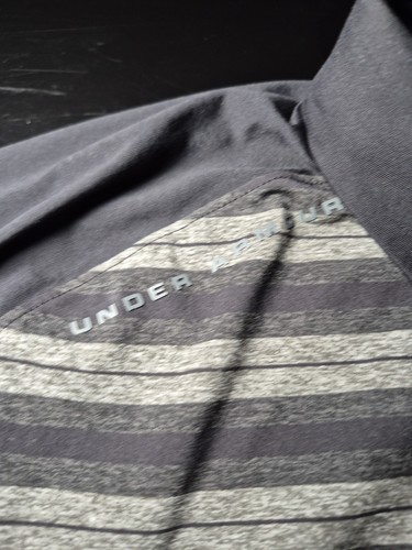 Mens Large Under Armour Heat Gear Polo Shirt - Picture 3 of 11