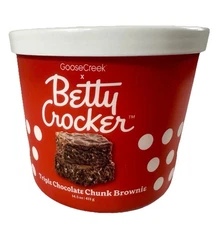 Goose Creek Candle-BETTY CROCKER-TRIPLE CHOCOLATE CHUNK BROWNIE  14.5 Oz.