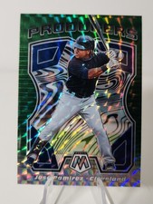 2021 Mosaic Baseball #P2 Jose Ramirez Producers Green Mosaic