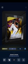 Topps Bunt Black 25 Jared Jones Encased Gold Mini Diamond Legendary DIGITAL