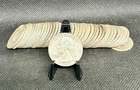 Full Roll (40) 90% Silver Washington Quarters (Circulated Condition)