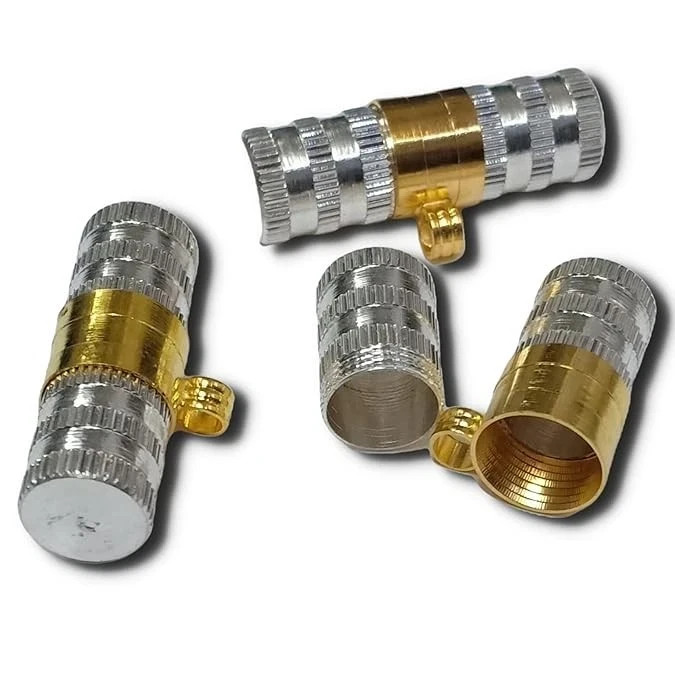 TreegoArt Solid Silver Tabeez Charm Amulet Locket Pendant For All Age - Set Of 4