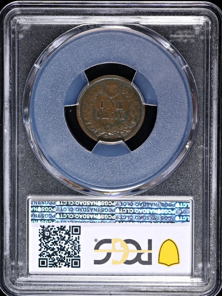 1867 Indian Cent PCGS VG10 Superb Eye Appeal Strong Strike - Image 4 of 4