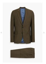 Paul Smith THE SOHO ARMY GREEN MOHAIR & WOOL TAILORED FIT SUIT US38/32R BNWT