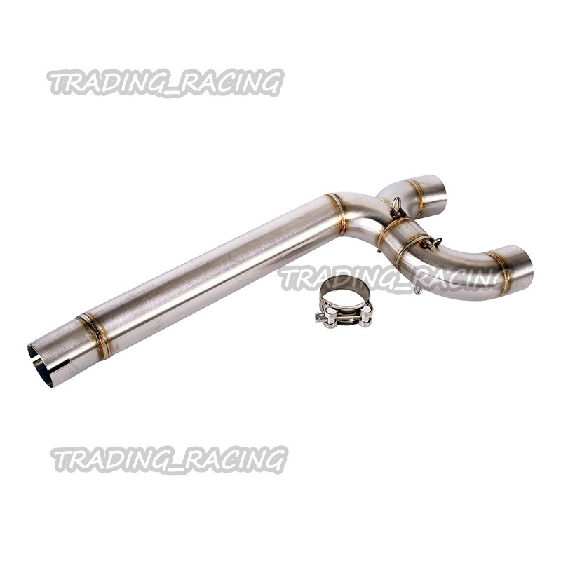 Motorrad Auspuff Endrohr Für Yamaha FZ6 FZ6N FZ6S 2004-2009 - Edelstahl Vollauspuff