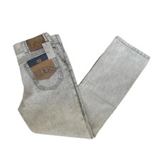 vintage lee riders ice grey straight leg jeans size 31 husky deadstock NWT 90s