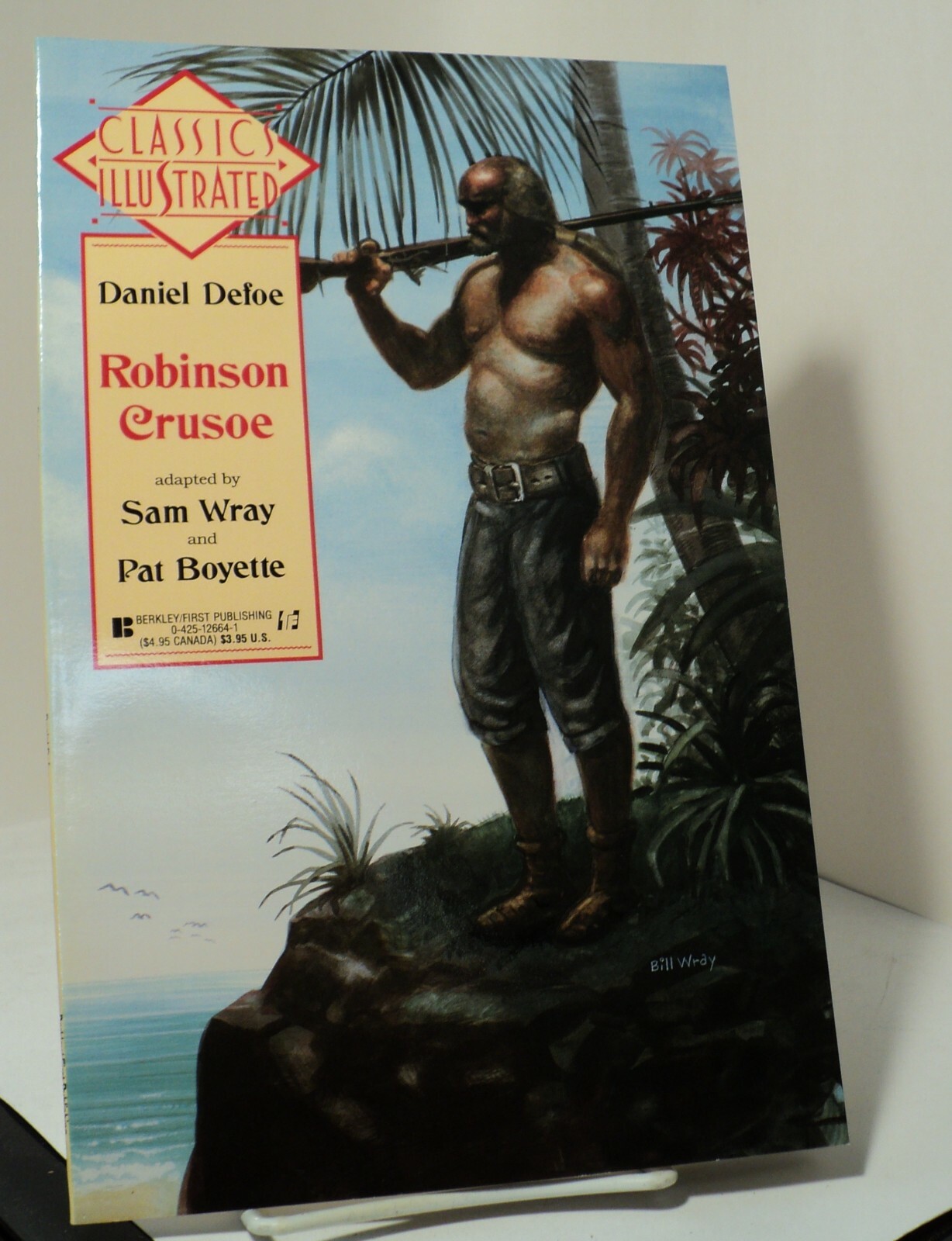 Classics Illustrated - Robinson Crusoe by Daniel Defoe - Sam Wray & Pat ...