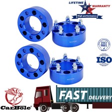 4PCS 5Lug 2" Wheel Spacers Adapters 5x4.5 For Jeep Wrangler TJ YJ XJ KJ KK ZJ MJ
