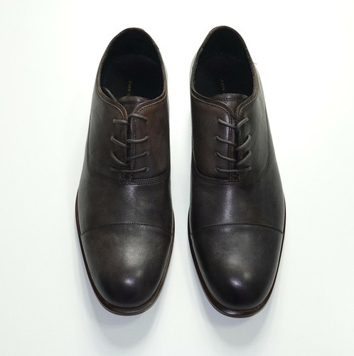 New John Varvatos Star USA Men's Shoes Oxford in Espresso Size 11 1/2 Leather