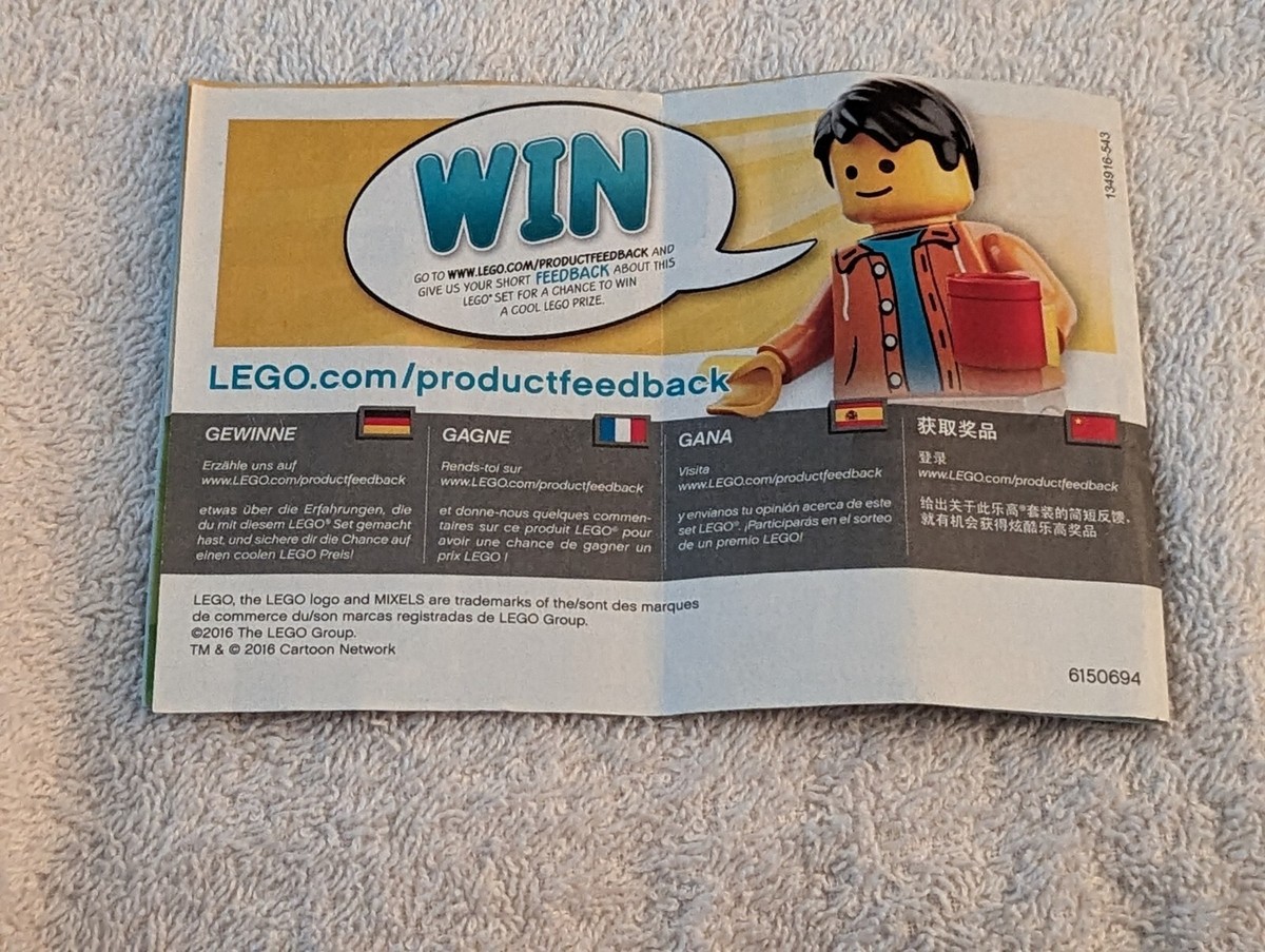 AWESOME ILLUSTRATIONS LEGO 41558 MIXELS SERIES 7 