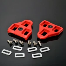 Wellgo Cleat Set RC-5 , 9 Degree Lateral Float , Red